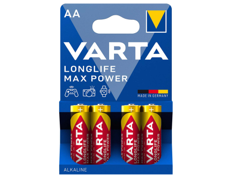 Bateria alk. LR6 VARTA LONGLIFE MAX P B4