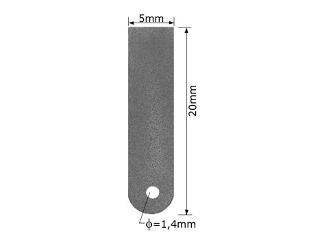 NC connector B0205a 20x5 / 0.15