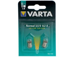 714 3,5V 0,2A ZW.  VARTA B2