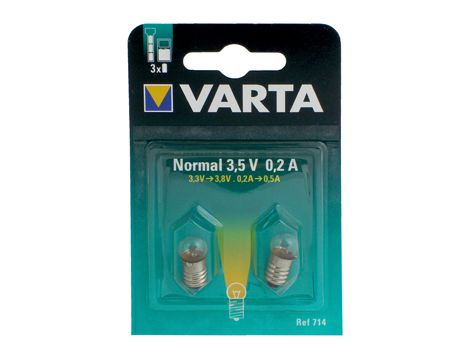 714 3,5V 0,2A ZW.  VARTA B2