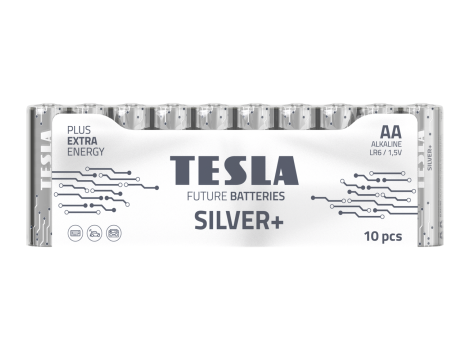 Bateria alk. LR6 TESLA SILVER+ F10 1,5V