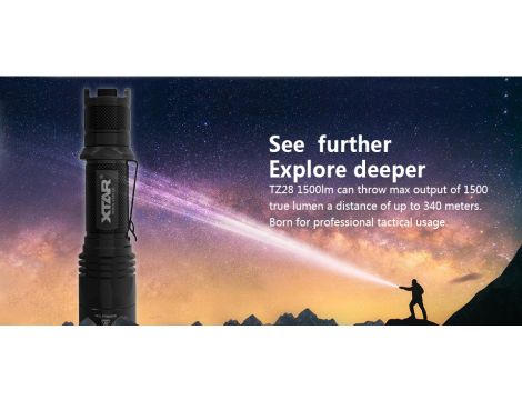 Flashlight XTAR TZ28 1500lm - 14