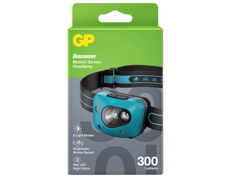 Headlamp GP CH44 DISCOVERY 300lm - 3