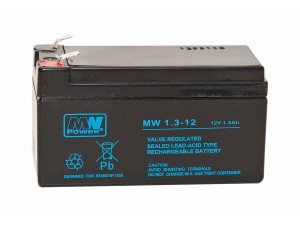 AGM battery MW12-1,3 12V 1300mAh Pb EMOS AGM battery MW12-1,3 12V 1300mAh Pb EMOS